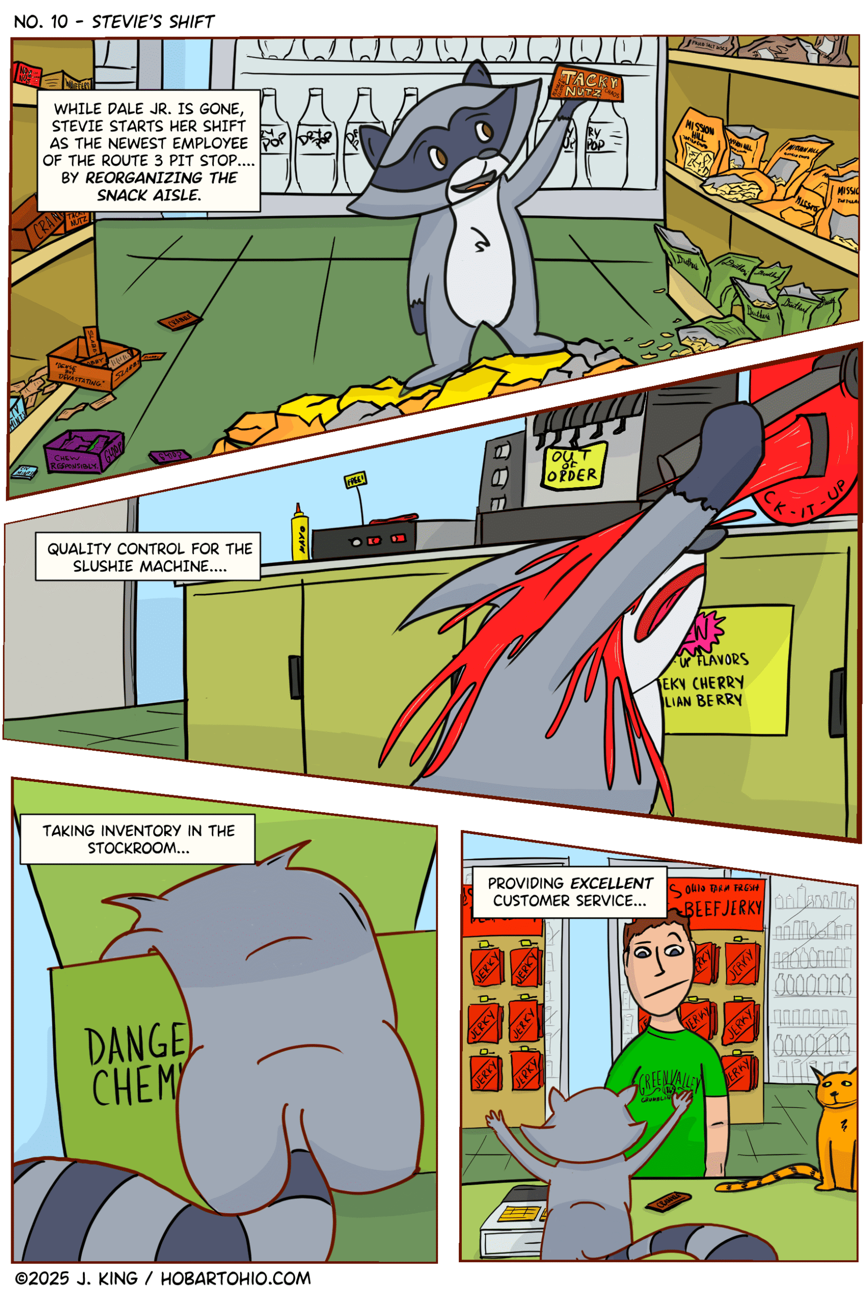 10 – Stevie’s Shift