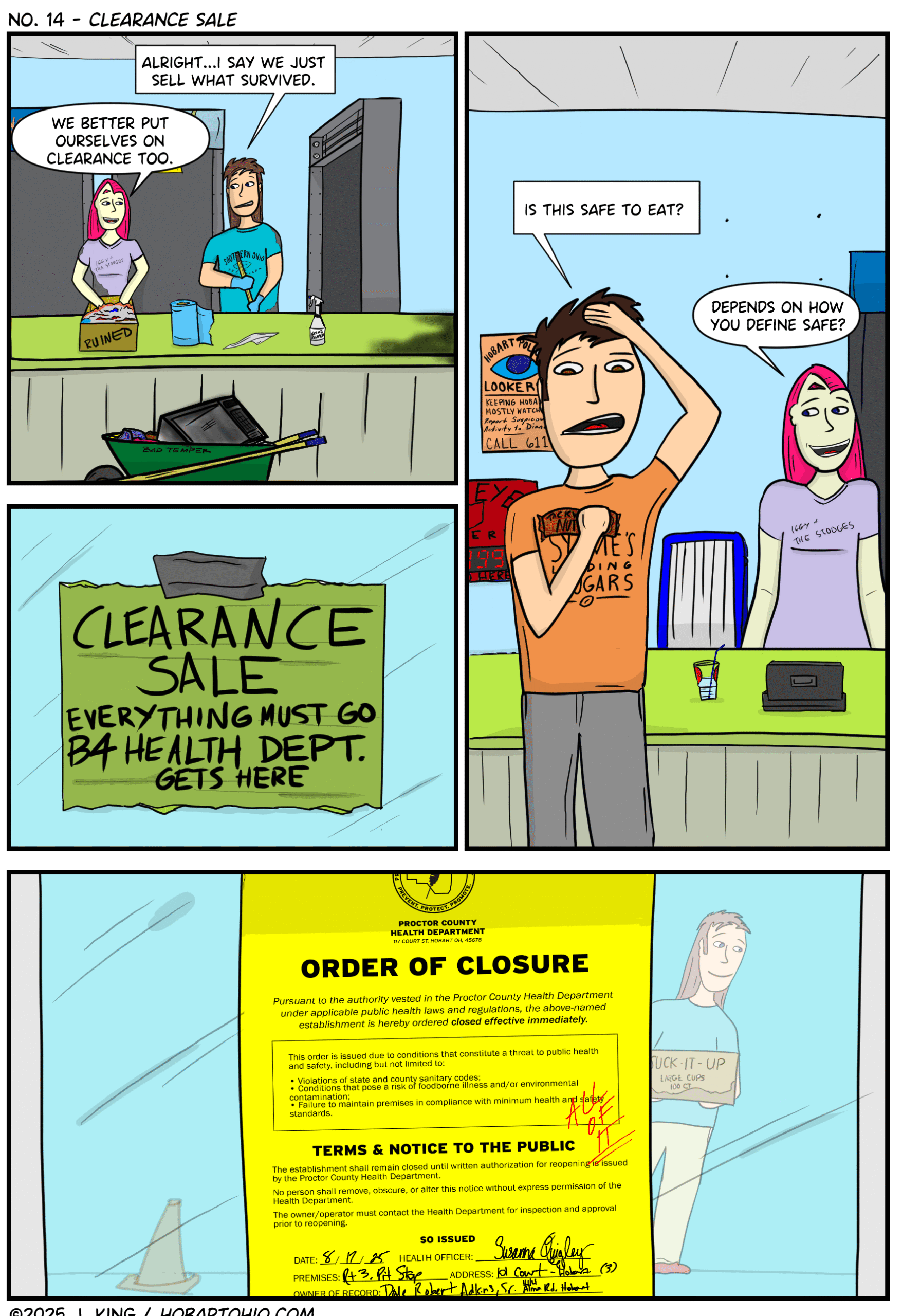 14 – Clearance Sale