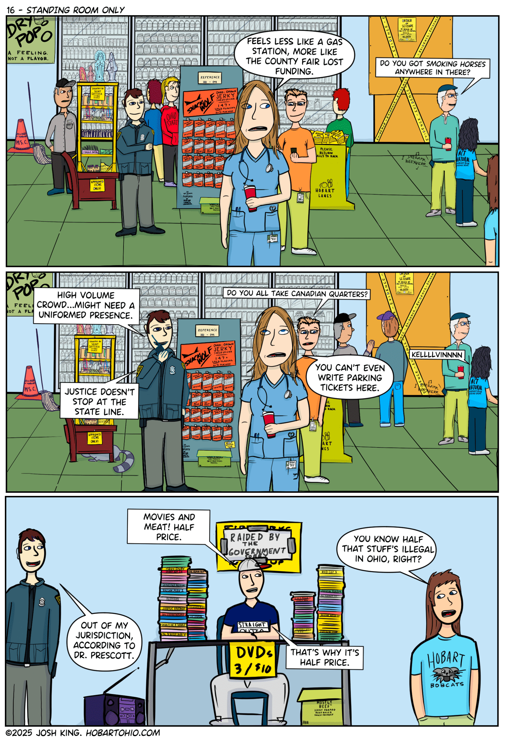 16 – Standing Room Only