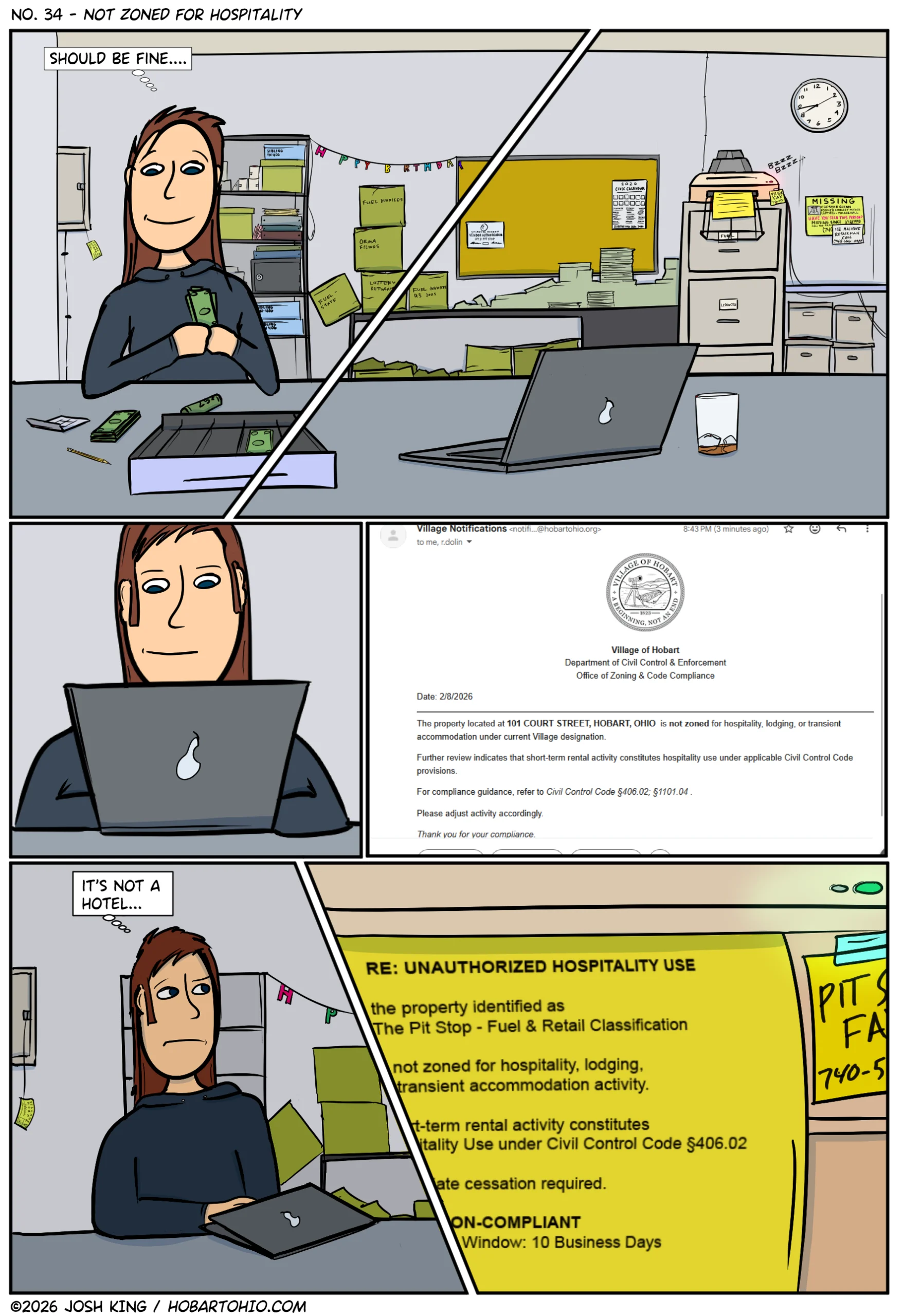 34 – Not Zoned For Hospitality